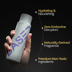 BASED Shower Duo | Shampoo + Conditioner | Deep Clean, Hydrates, Soothes Scalp, Boosts Volume | Fresh Peppermint | Premium Non-Toxic Formula | 12oz Each