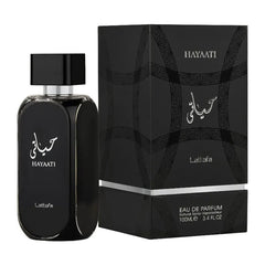 Lattafa Perfumes Hayaati Eau de Parfum Spray for Men, 3.4 Ounce