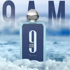 Afnan 9PM 9AM Eau de Parfum Spray for Men 3.4 oz - Amber Vanilla Scent Perfume