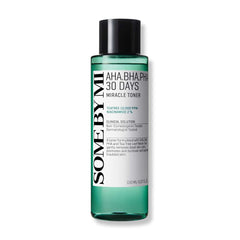 SOME BY MI AHA BHA PHA 30 Days Miracle Toner - 5.07Oz, 150ml - Mild Exfoliating Daily Korean Toner for Face Skin Texture - Skin Wastes, Sebum and Oiliness Care for Sensitive Skin - Korean Skin Care