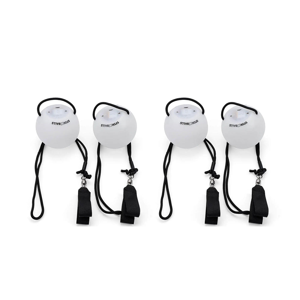 Spinballs LED Rechargeable Poi Set - Glow.0