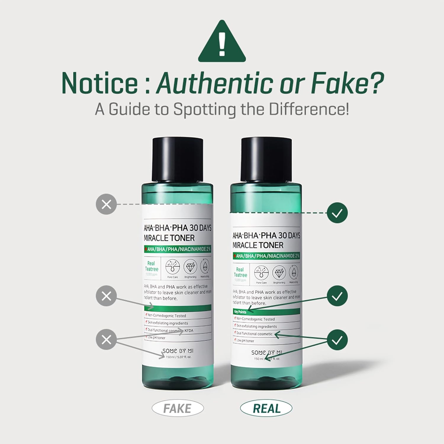 SOME BY MI AHA BHA PHA 30 Days Miracle Toner - 5.07Oz, 150ml - Mild Exfoliating Daily Korean Toner for Face Skin Texture - Skin Wastes, Sebum and Oiliness Care for Sensitive Skin - Korean Skin Care