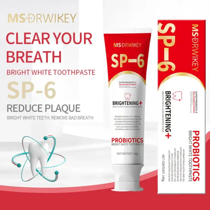 MSDRWIKEY SP-6 Toothpaste Oral Health Management, Fresh Breath