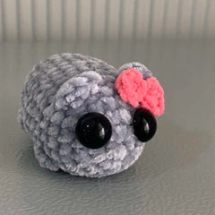 Hampter™ TikTok Sad Hamster With Meme Sound Handmade Small Crochet Hamster