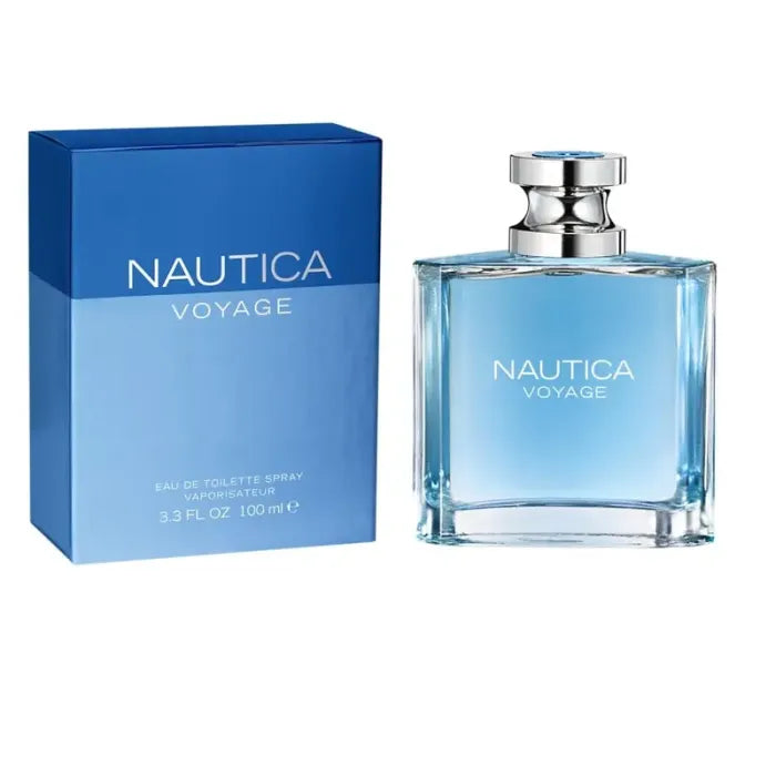 Nautica Voyage Eau De Toilette for Men - Fresh, Fruity Scent with Aquatic Notes 3.3 Fl Oz