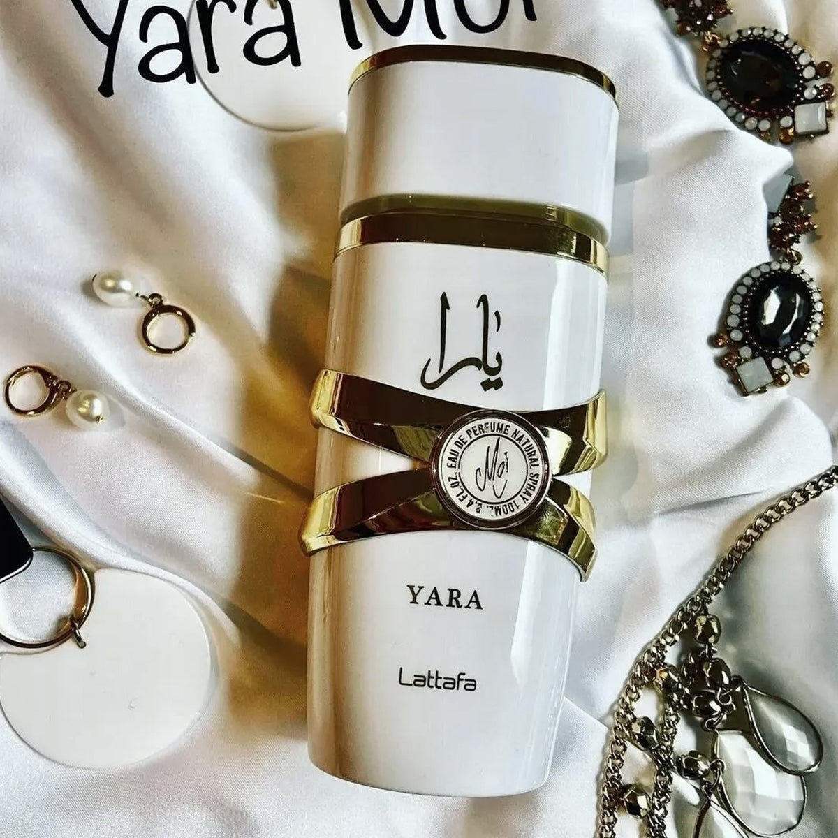 Lattafa Yara Women's Eau De Toilette Spray Perfume White