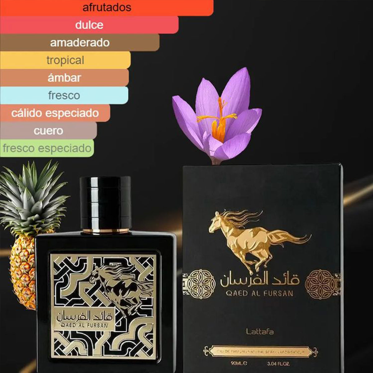 Qaeed AL Fursan- men's and women'sperfume, eau de parfum 9Oml, long-lasting fragrance,love bombed cologne