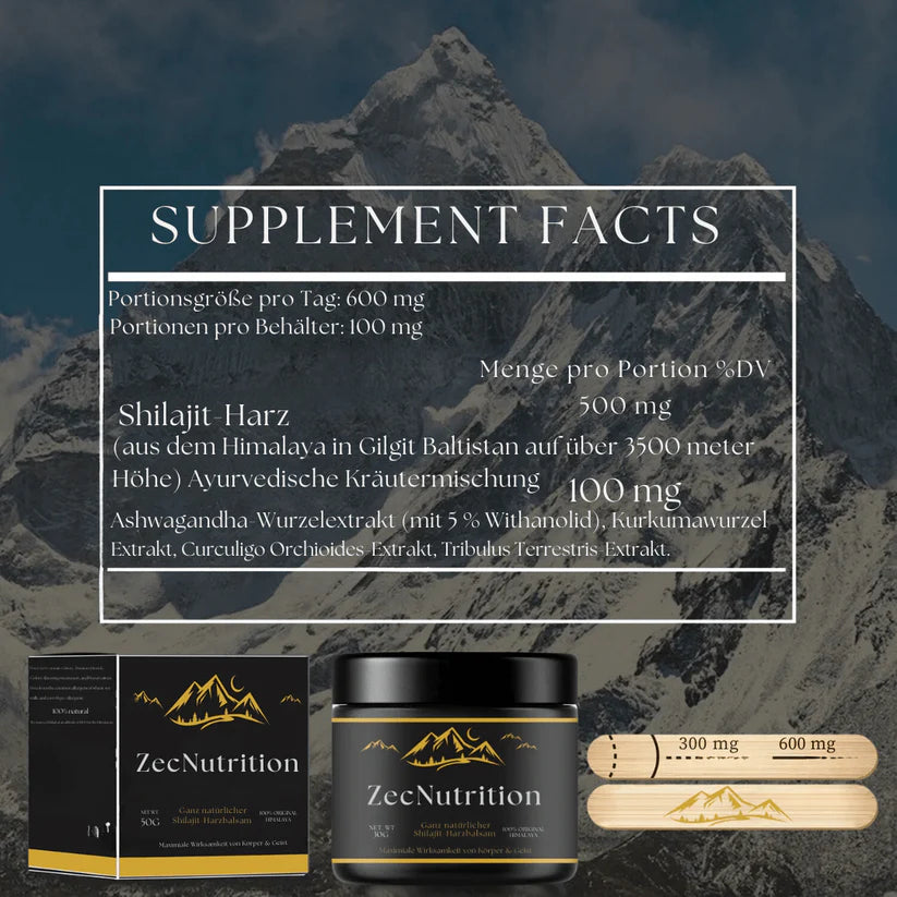 100% REINES HIMALAYA SHILAJIT