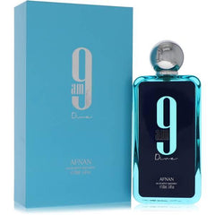 Afnan 9PM 9AM Eau de Parfum Spray for Men 3.4 oz - Amber Vanilla Scent Perfume