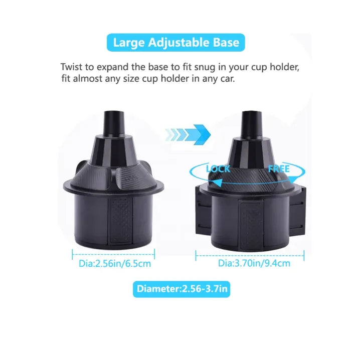 Car Cup Holder Swivel Tray