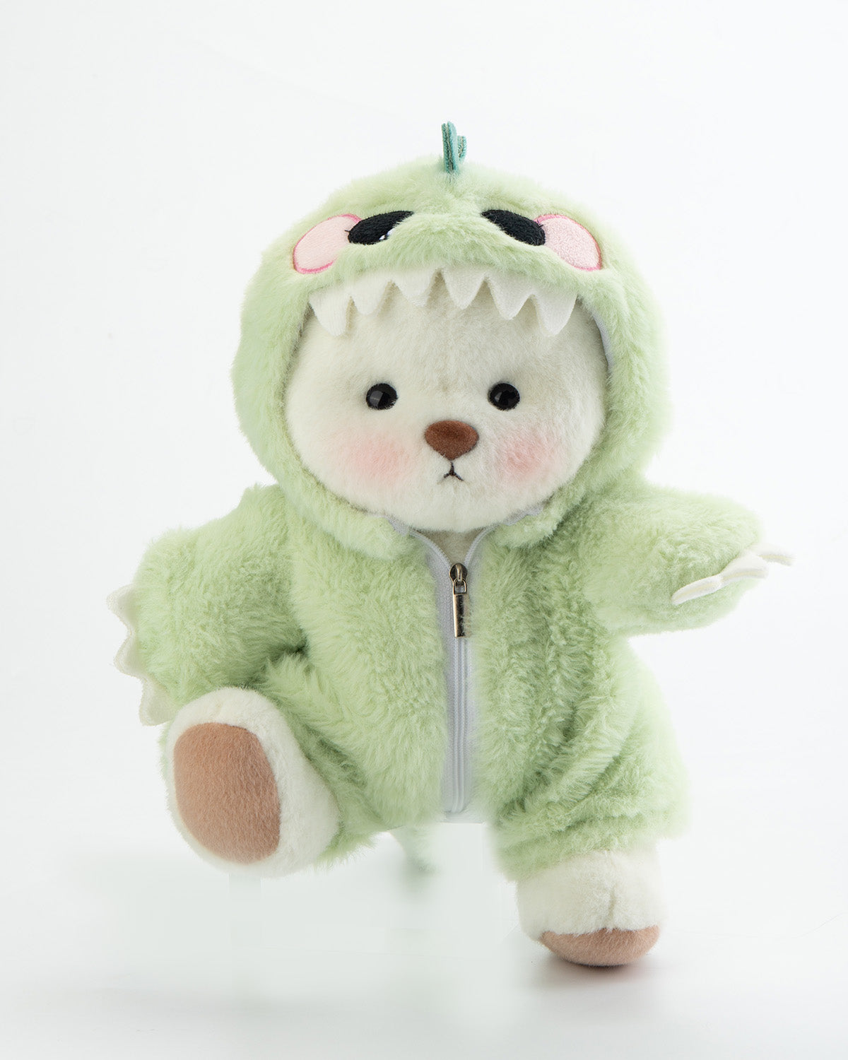 Getahug Furry Dino Bear I Handmade Jointed Teddy Bear Gift