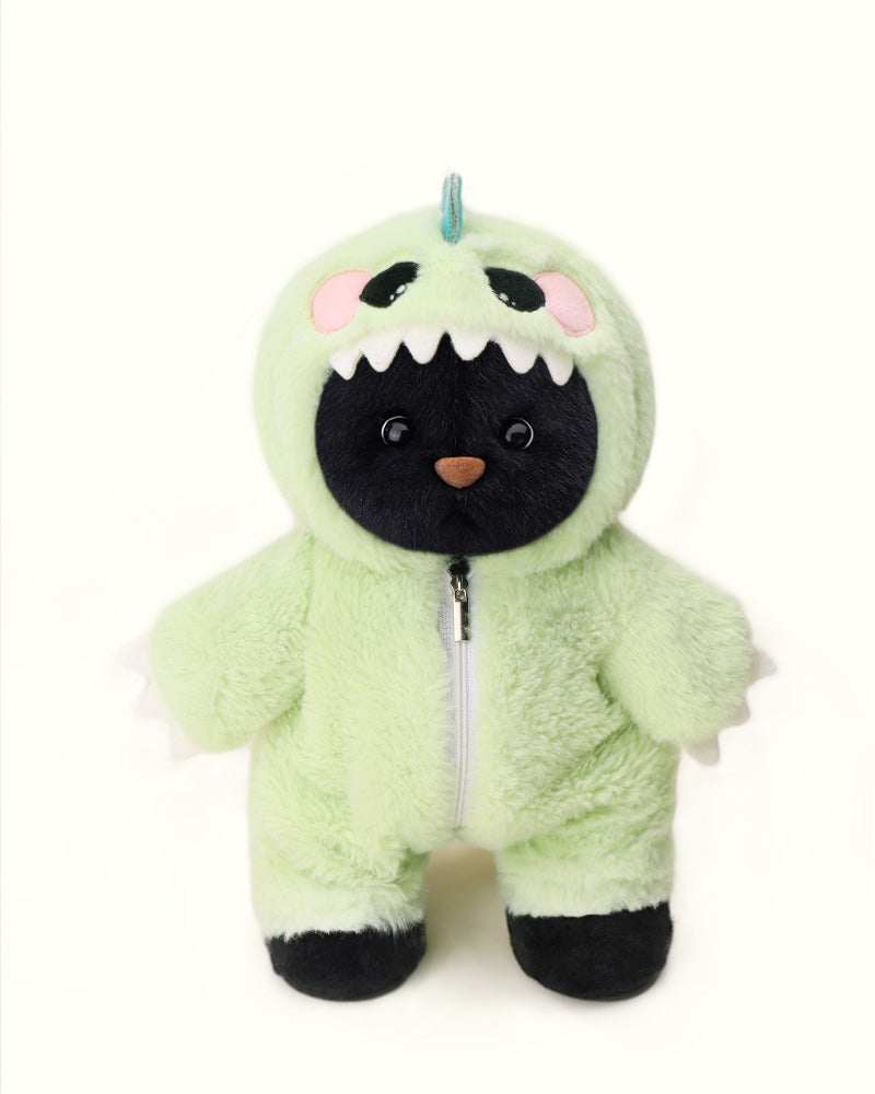 Getahug Furry Dino Bear I Handmade Jointed Teddy Bear Gift