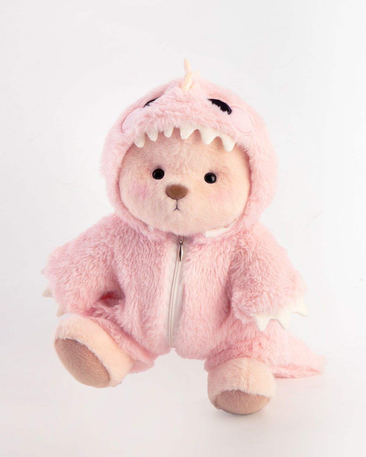 Getahug Furry Dino Bear I Handmade Jointed Teddy Bear Gift