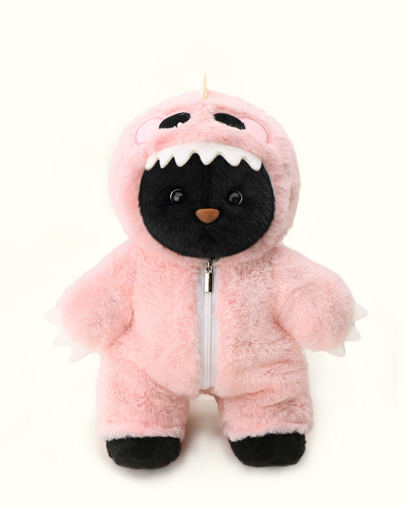 Getahug Furry Dino Bear I Handmade Jointed Teddy Bear Gift