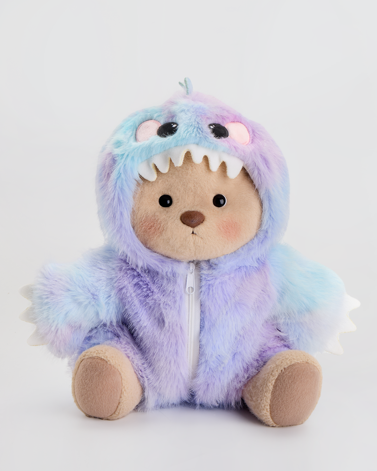 Getahug Furry Dino Bear I Handmade Jointed Teddy Bear Gift
