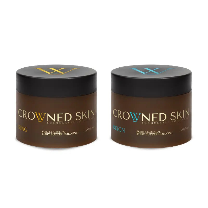Reign & King Body Butter Duo -2 Full-Size Jars(Bundle Deal)