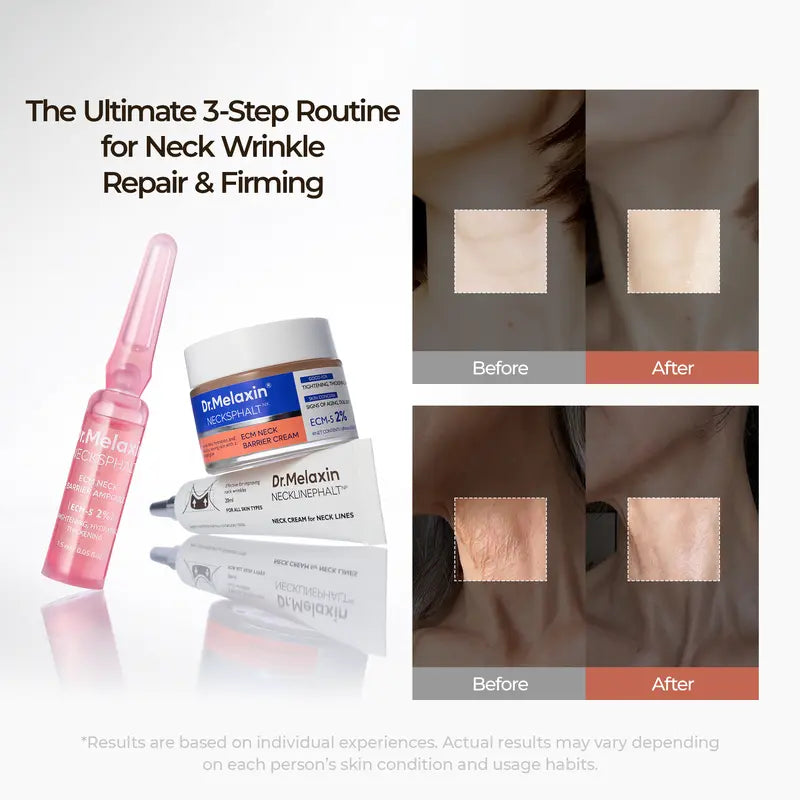[Dr.Melaxin Official] Perfect Neck Wrinkle Care Set｜Necksphalt+Necklinphalt | Korean Cosmetics