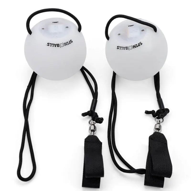 Spinballs LED Rechargeable Poi Set - Glow.0