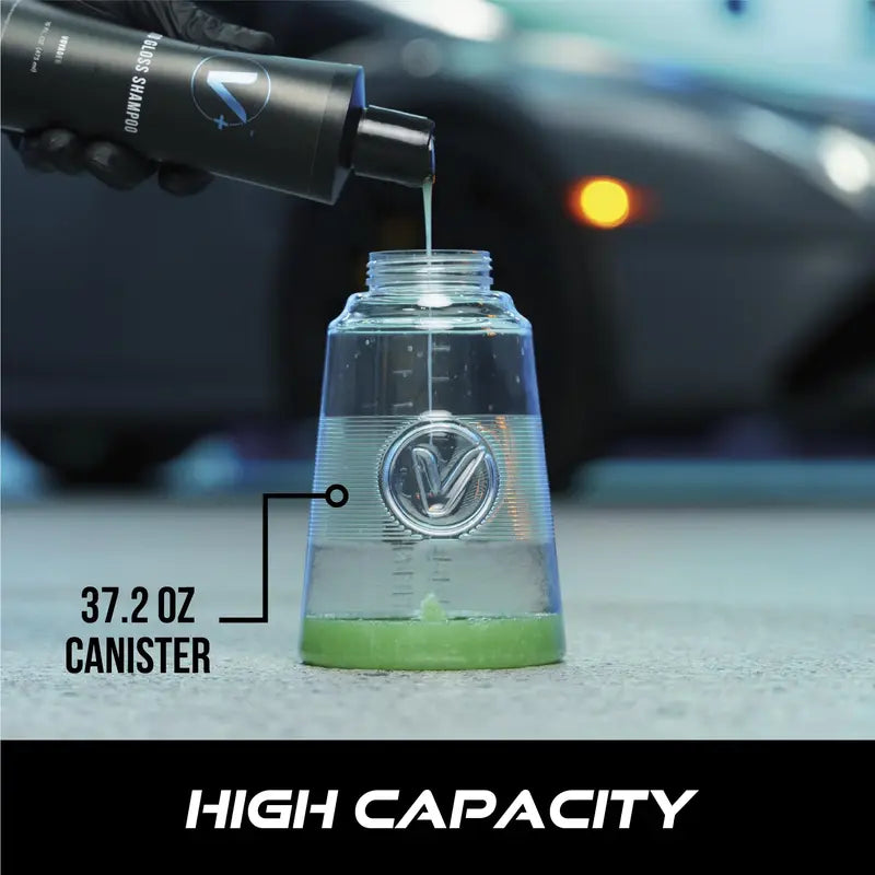VIKING Professional Foam Cannon for Car, Adjustable Spray Nozzle, 1.1 Liter Soap Canister,1/4" Quick Connect Plug for Pressure Washer and Car Detailing Kit