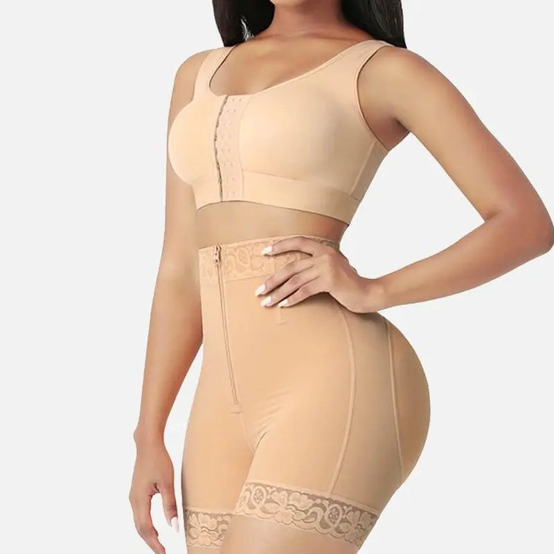 FeelinGirl High Waisted body short Shapewear Womens Fajas Colombianas Shapewear Postpartum Tummy Control Body Shaper Shorts Womenswear Comfort Womenswear Underwear