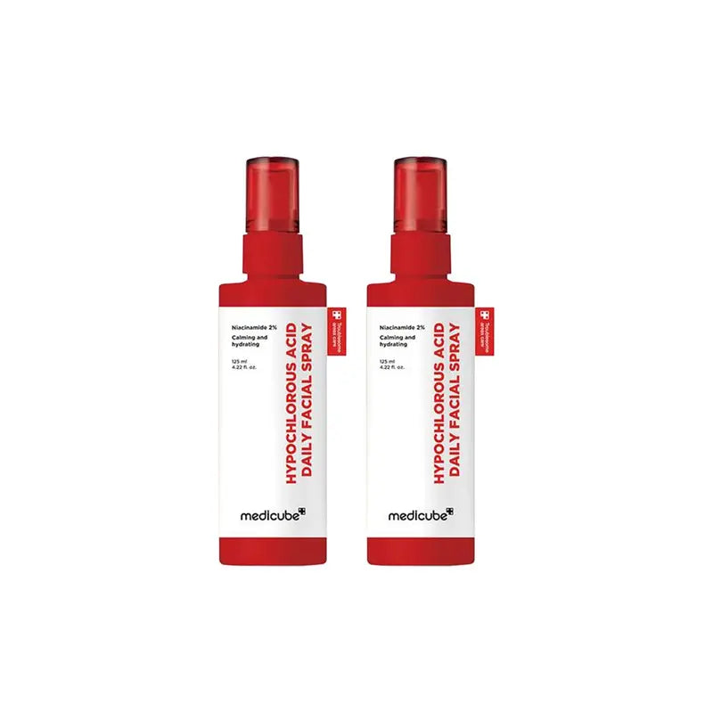 [NEW] [medicube] Hypochlorous Power Relief SOS Spray Designed for Acne Prone Skin l Hypochlorous Acid Facial Mist for Soothing Redness due to dryness | Niacinamide For Uneven Skin Tone & Texture | Korean Skincare | 4.22 fl.oz