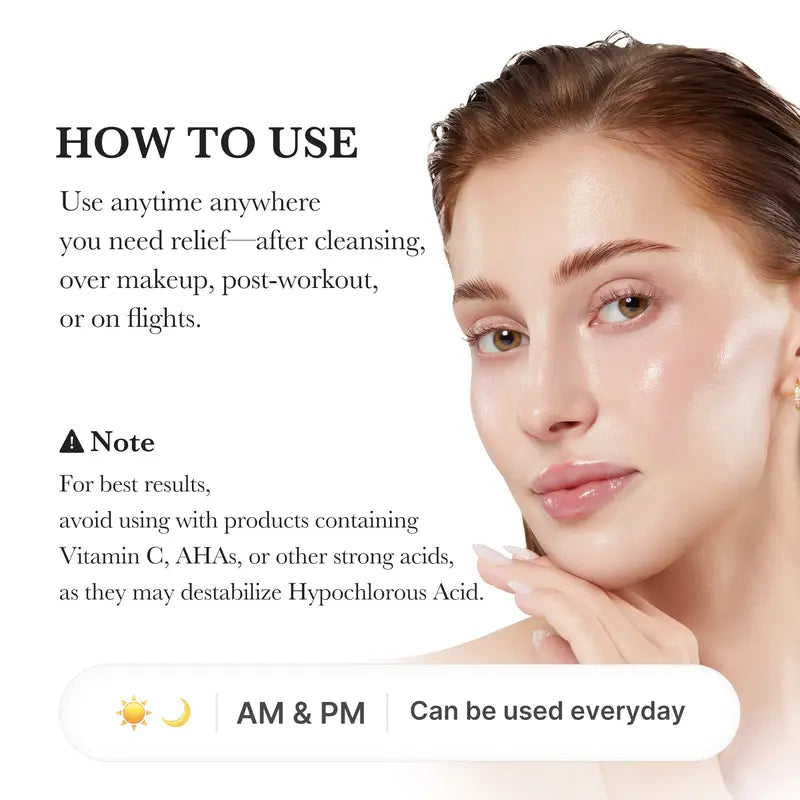 [NEW] [medicube] Hypochlorous Power Relief SOS Spray Designed for Acne Prone Skin l Hypochlorous Acid Facial Mist for Soothing Redness due to dryness | Niacinamide For Uneven Skin Tone & Texture | Korean Skincare | 4.22 fl.oz