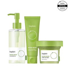 [beplain Official] Filter Skin Skin Detox Recipe Trio Setl Korea's No.1| Facial | Skin Repair | Cleanser l Korean Skincare | Foaml Clay Mask | Glow Kit | Special Porecare