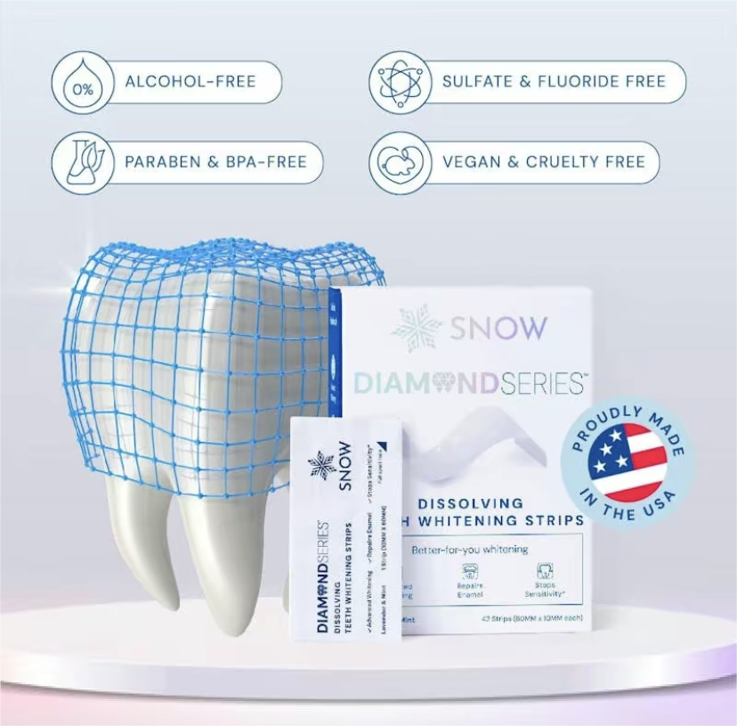 Diamond Dissolving Whitening Strips