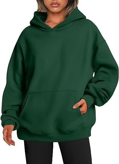 EFAN Womens Oversized Hoodies Fleece Sweatshirts Long Sleeve Sweaters Pullover Fall Clothes with Pocket