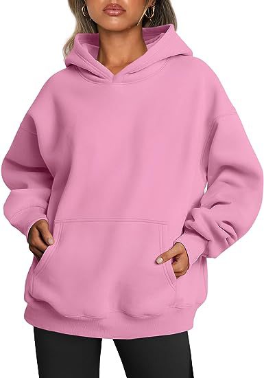 EFAN Womens Oversized Hoodies Fleece Sweatshirts Long Sleeve Sweaters Pullover Fall Clothes with Pocket