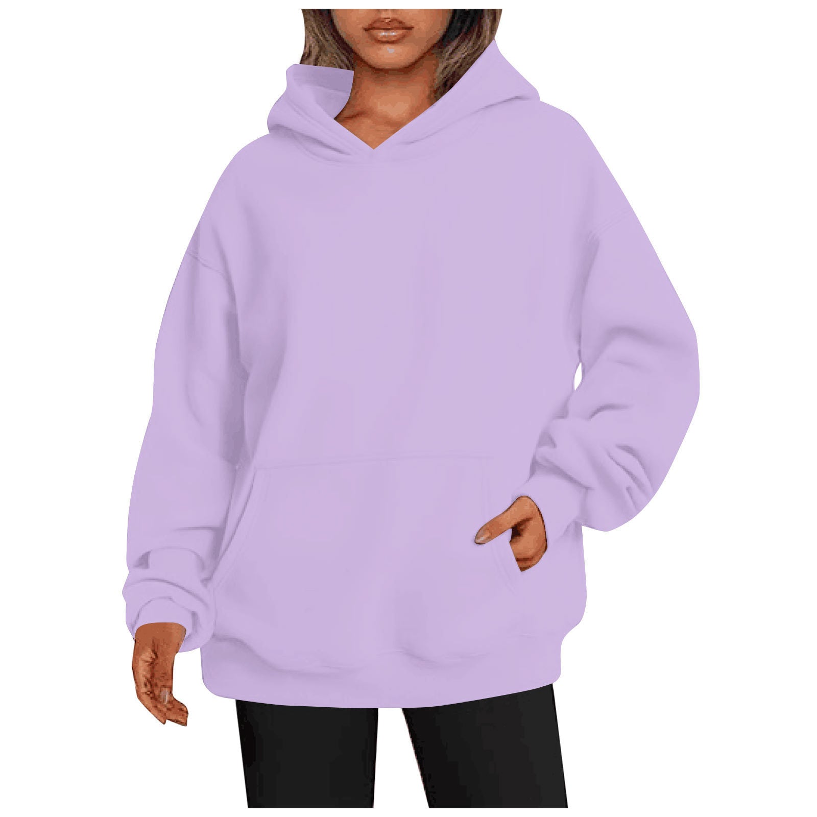 EFAN Womens Oversized Hoodies Fleece Sweatshirts Long Sleeve Sweaters Pullover Fall Clothes with Pocket