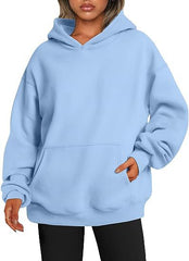 EFAN Womens Oversized Hoodies Fleece Sweatshirts Long Sleeve Sweaters Pullover Fall Clothes with Pocket