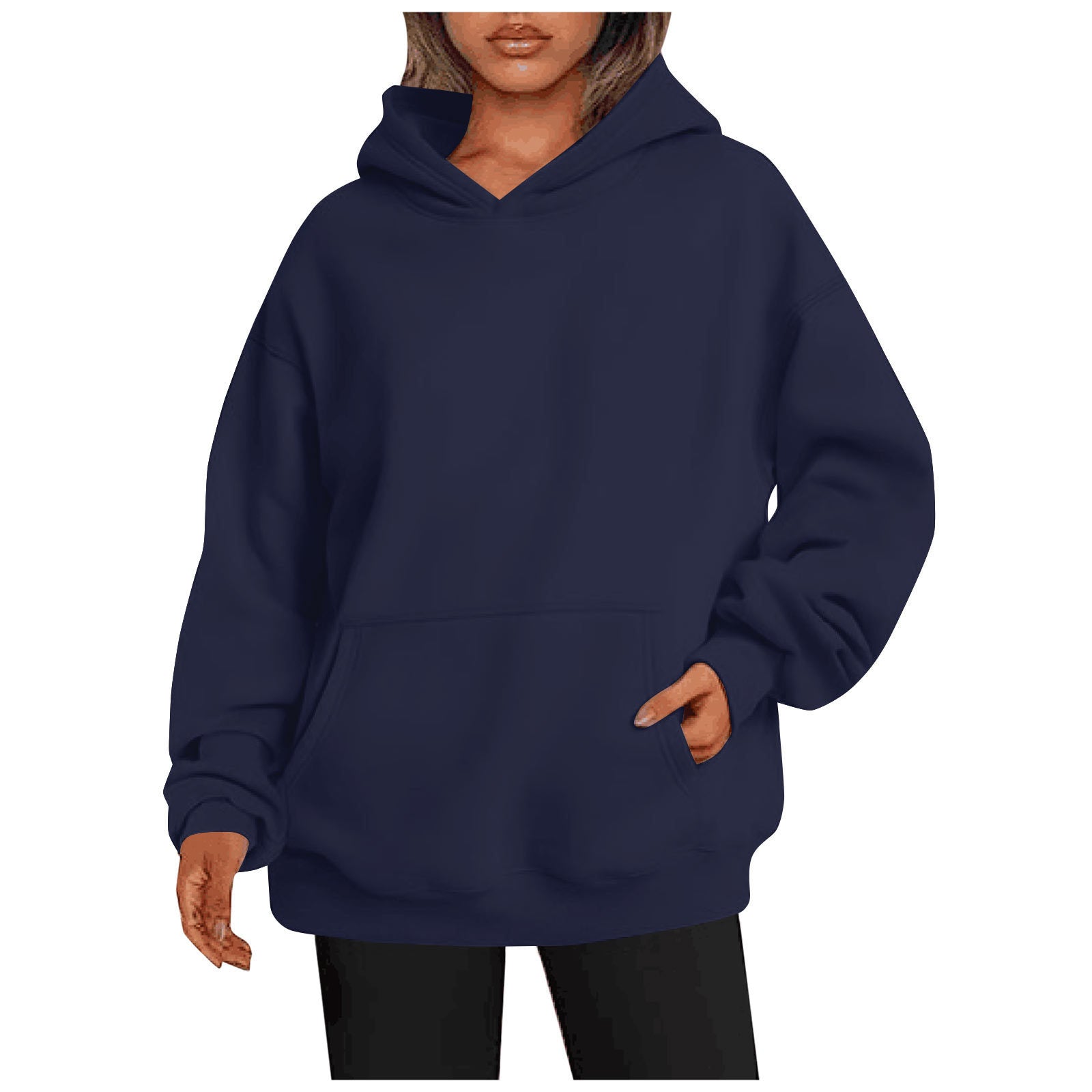 EFAN Womens Oversized Hoodies Fleece Sweatshirts Long Sleeve Sweaters Pullover Fall Clothes with Pocket